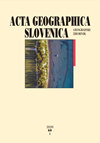 Acta Geographica Slovenica-geografski Zbornik