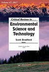 Critical Reviews In Environmental Science And Technology