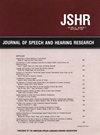 Journal Of Speech Language And Hearing Research