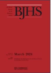 British Journal For The History Of Science