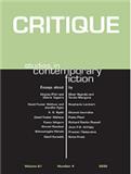 Critique-studies In Contemporary Fiction